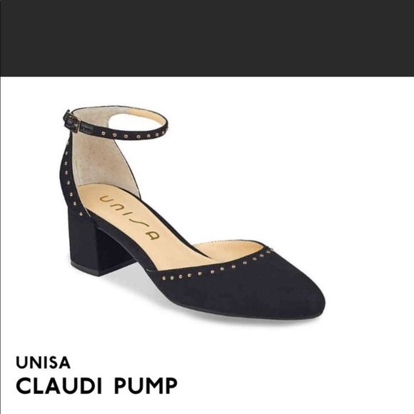 Unisa Shoes Unisa Claudi Block Heel Black Pumps Poshmark